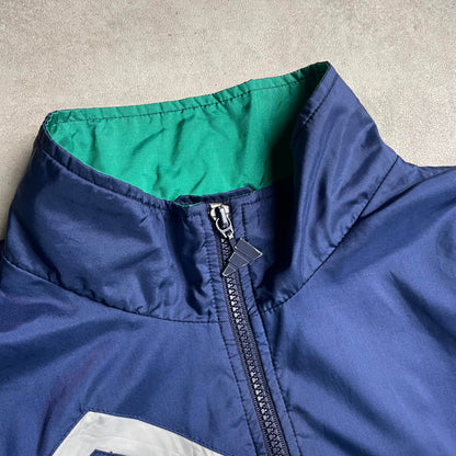Vintage Adidas sötétkék széldzseki