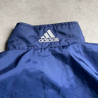 Vintage Adidas sötétkék széldzseki