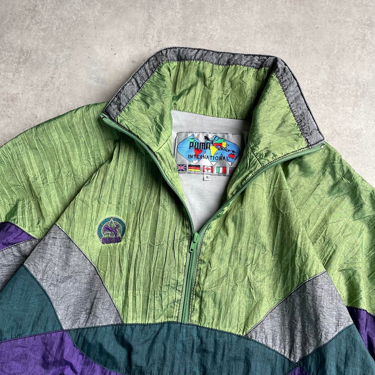 Vintage Puma International széldzseki