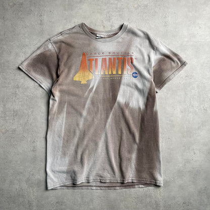 Vintage Delta Pro Nasa Atlantis batikolt póló