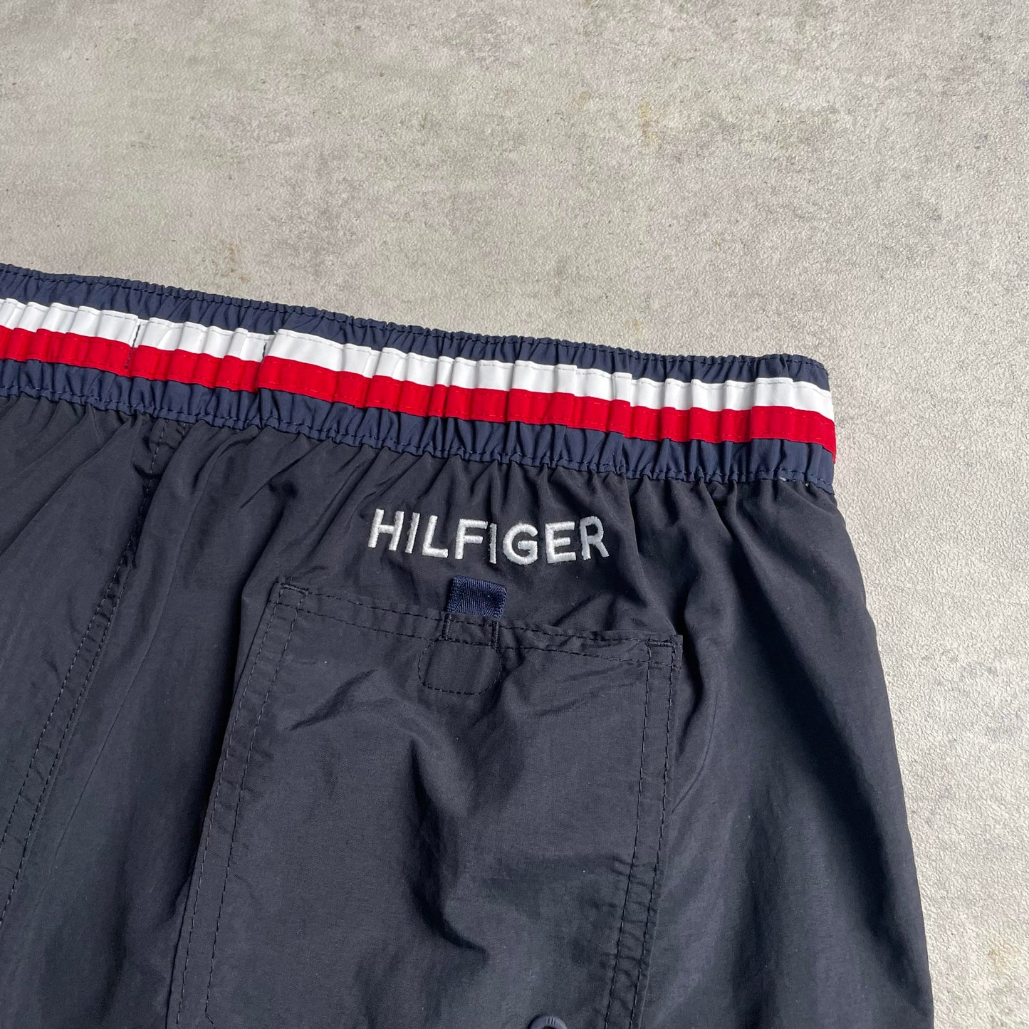 Tommy Hilfiger fekete úszónadrág