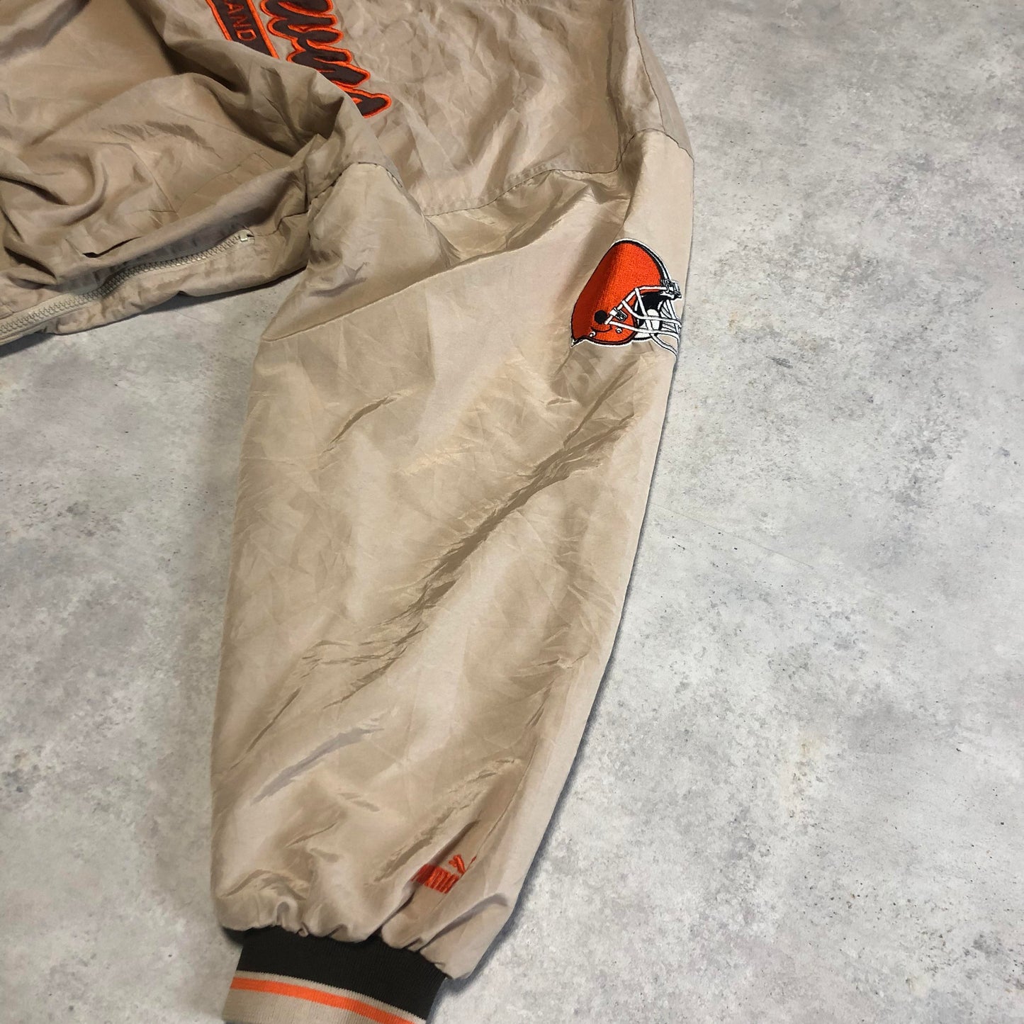 Vintage Puma Cleveland Browns pulóver