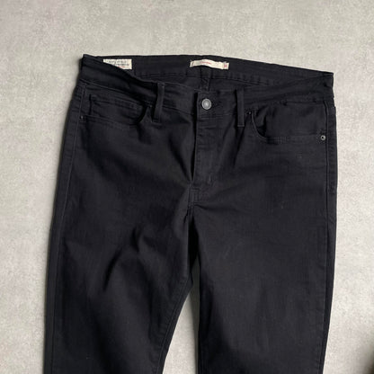 Levi's fekete 711 farmernadrág