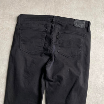 Levi's fekete 711 farmernadrág