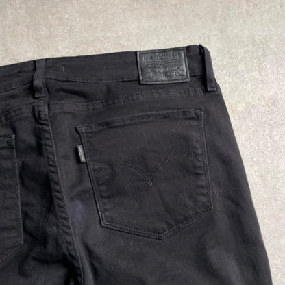 Levi's fekete 711 farmernadrág