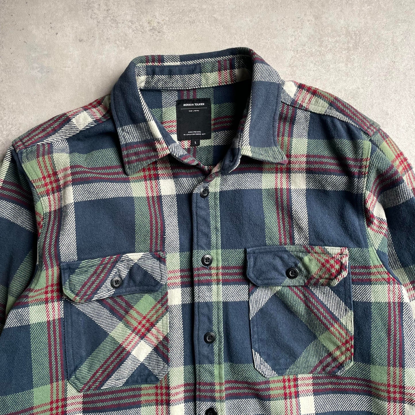 Russian streetwear Morata Tolkien flanel dzseki