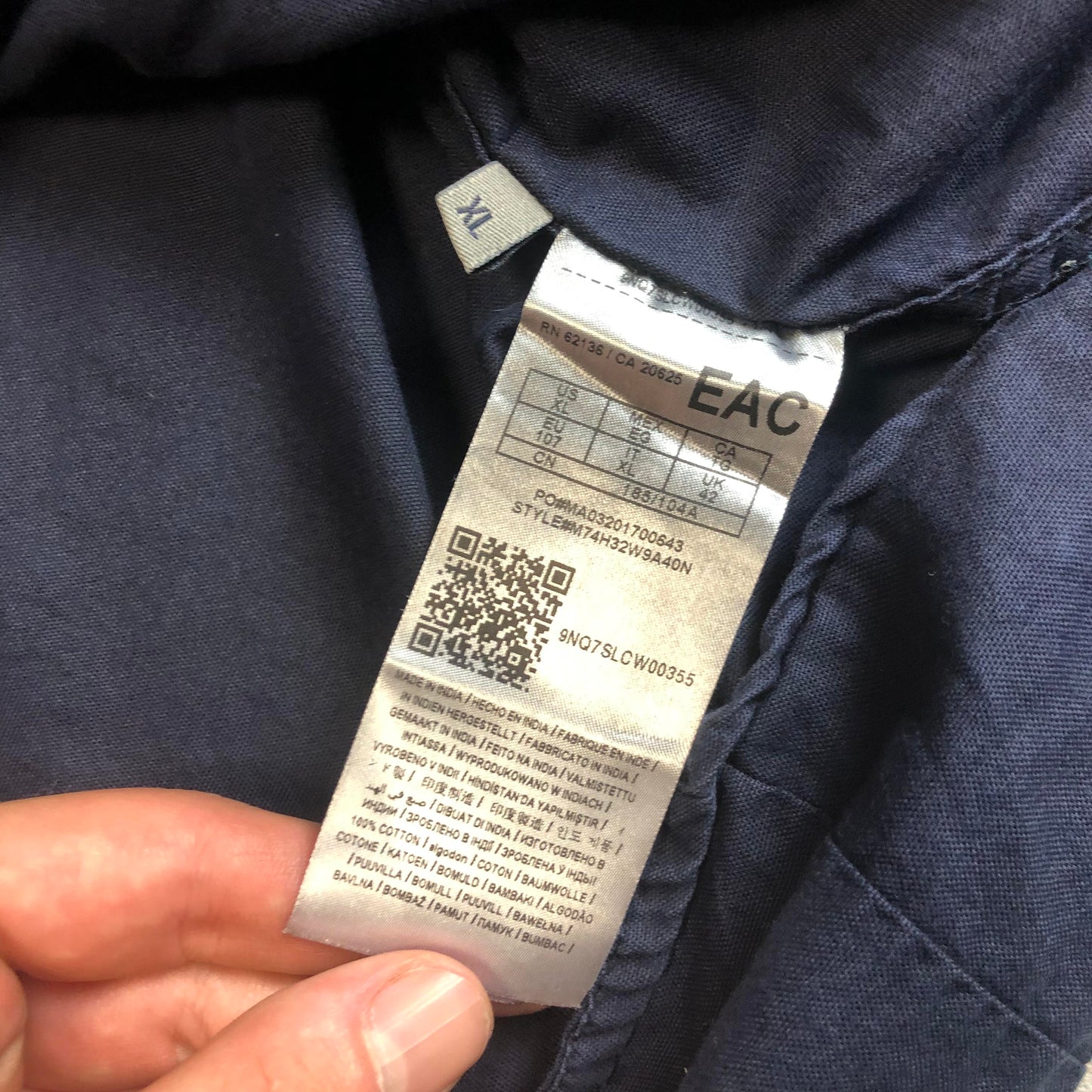 Guess sötétkék ing