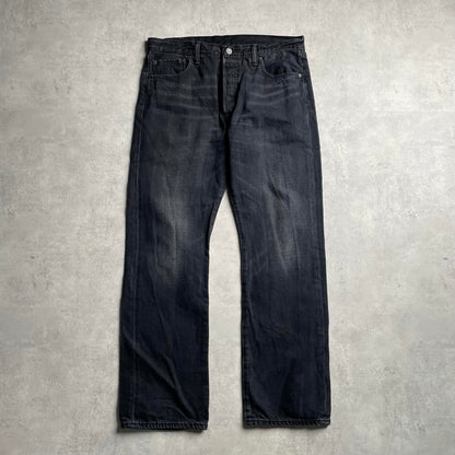 Levi's 501 fekete farmernadrág