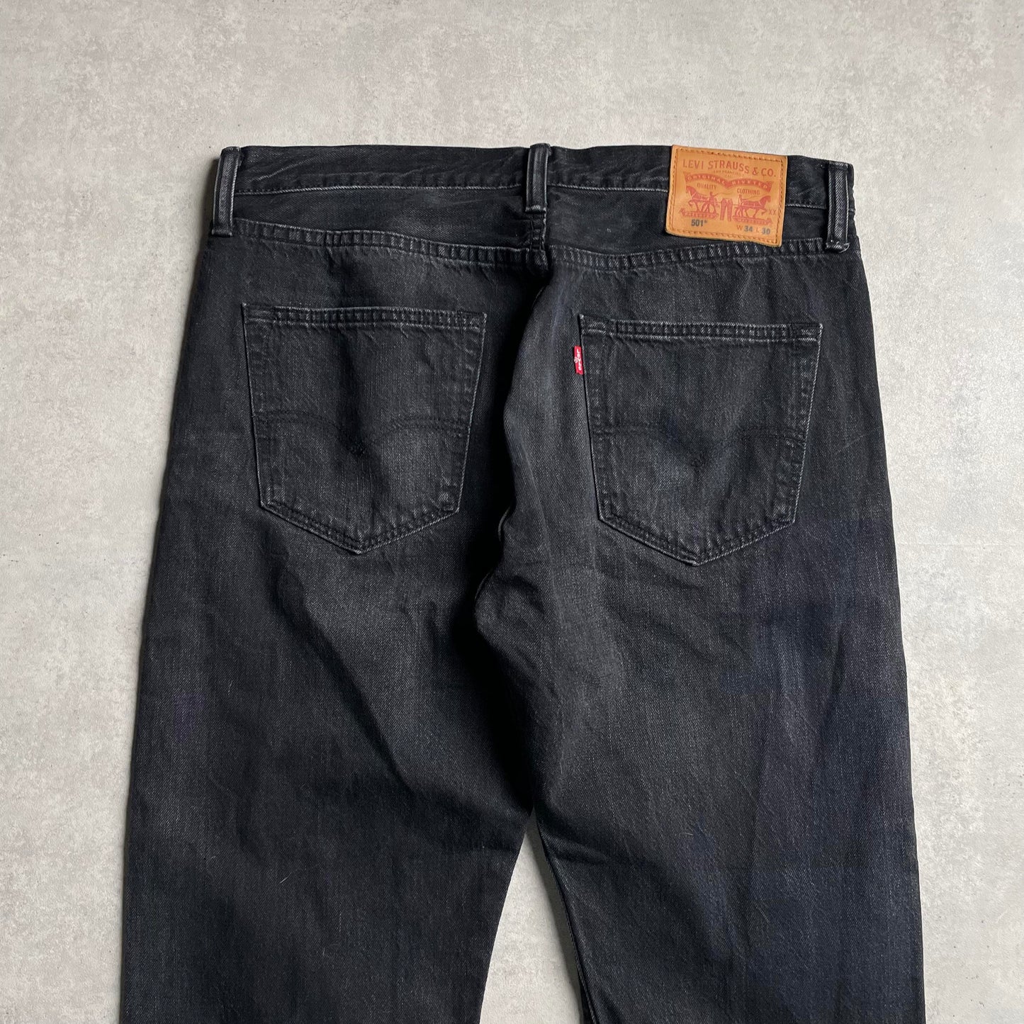 Levi's 501 fekete farmernadrág