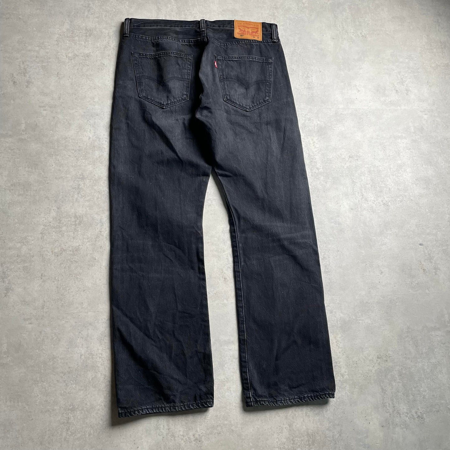 Levi's 501 fekete farmernadrág