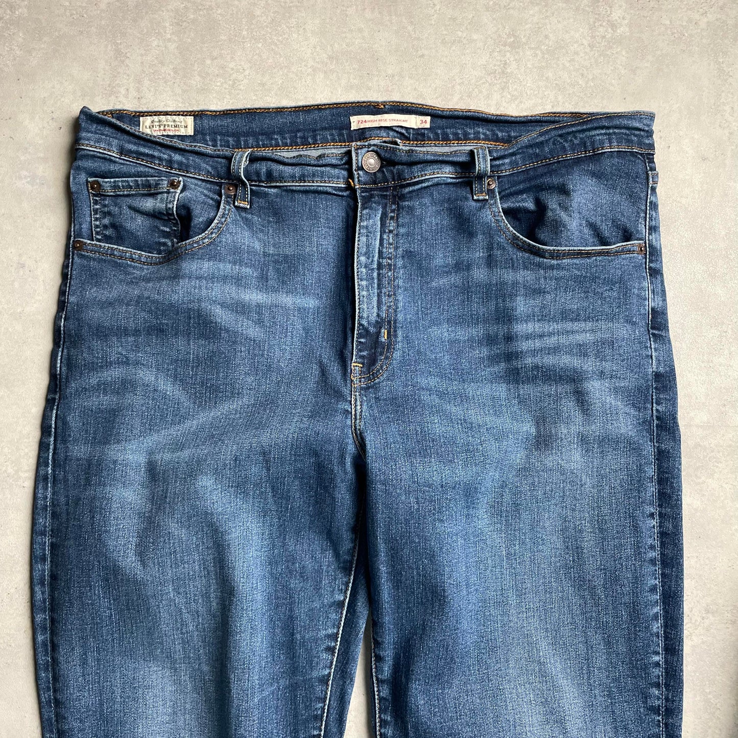 Levi's 724 High Rise straight farmernadrág