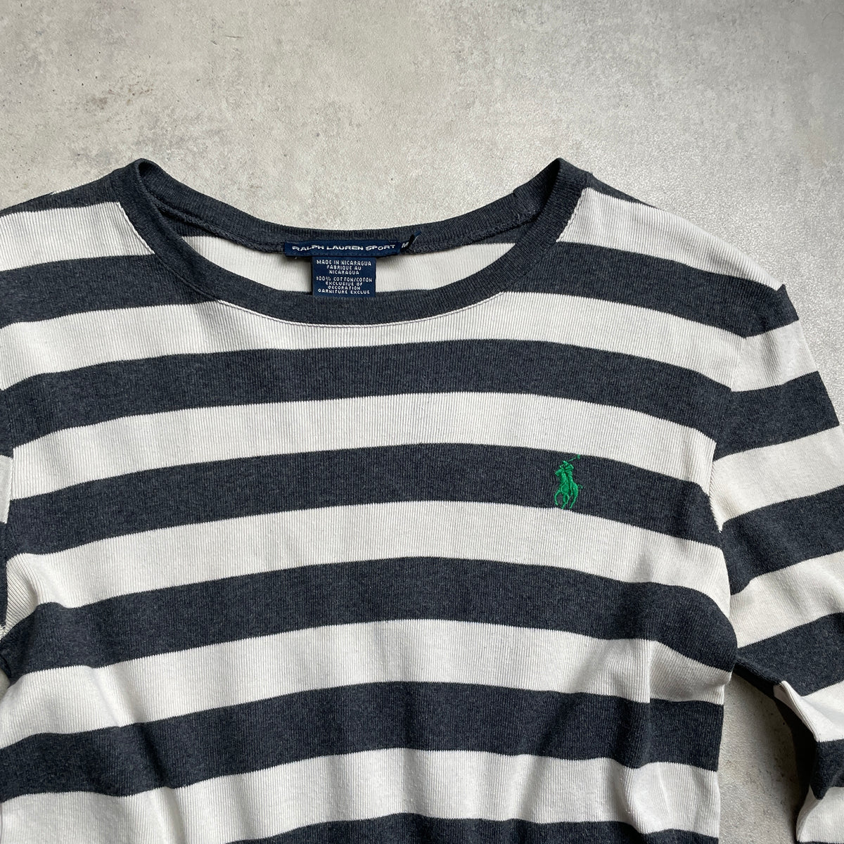 Ralph Lauren csíkos kötött pulóver