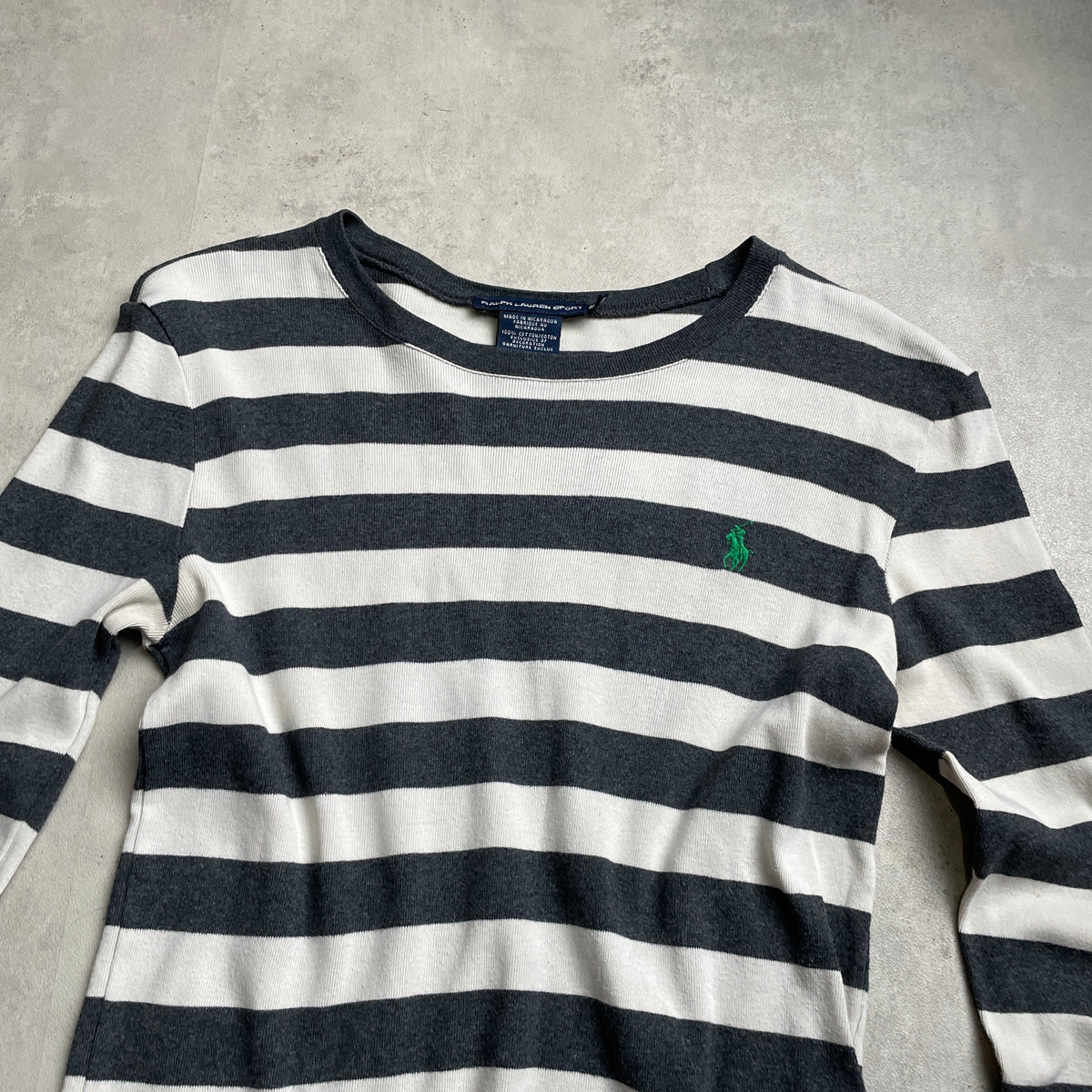 Ralph Lauren csíkos kötött pulóver