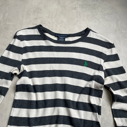 Ralph Lauren csíkos kötött pulóver