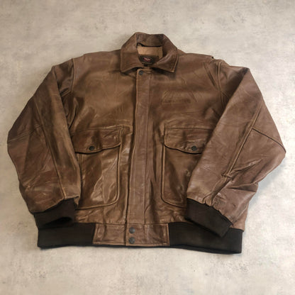 Pall Mall barna bőrdzseki