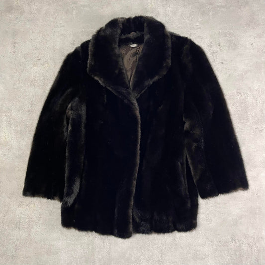 Vintage női szőrmekabát