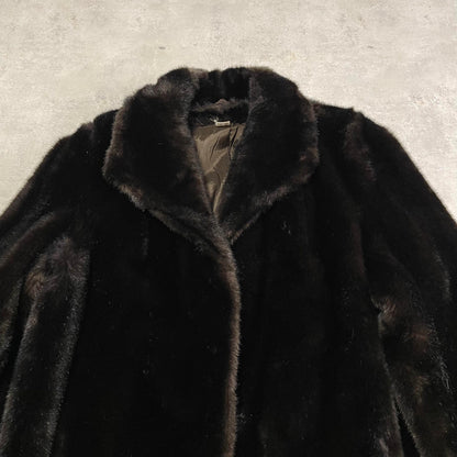 Vintage női szőrmekabát