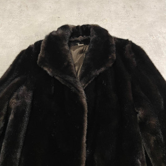 Vintage női szőrmekabát