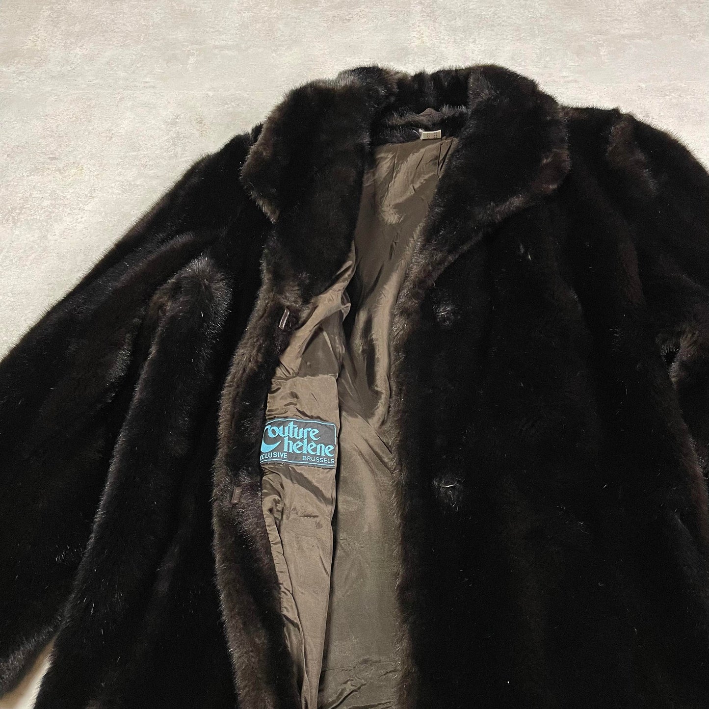 Vintage női szőrmekabát