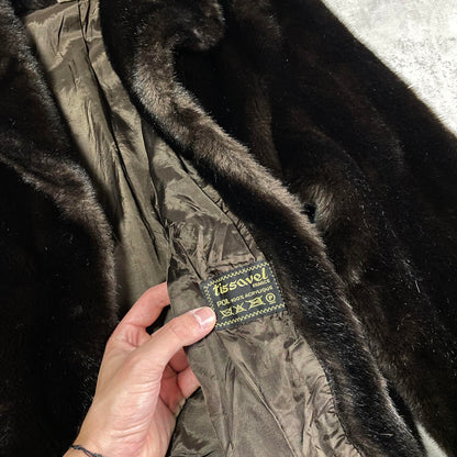 Vintage női szőrmekabát