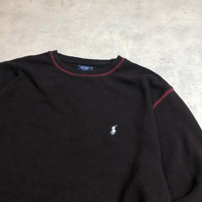 Ralph Lauren sötétbarna crewneck