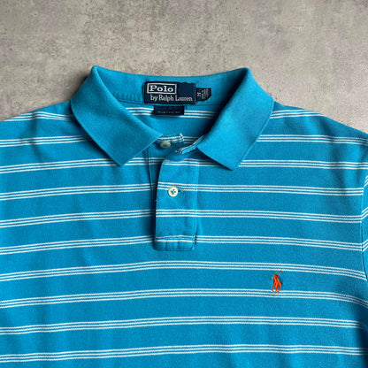 Ralph Lauren türkiz csíkos pólóing