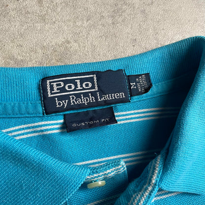 Ralph Lauren türkiz csíkos pólóing