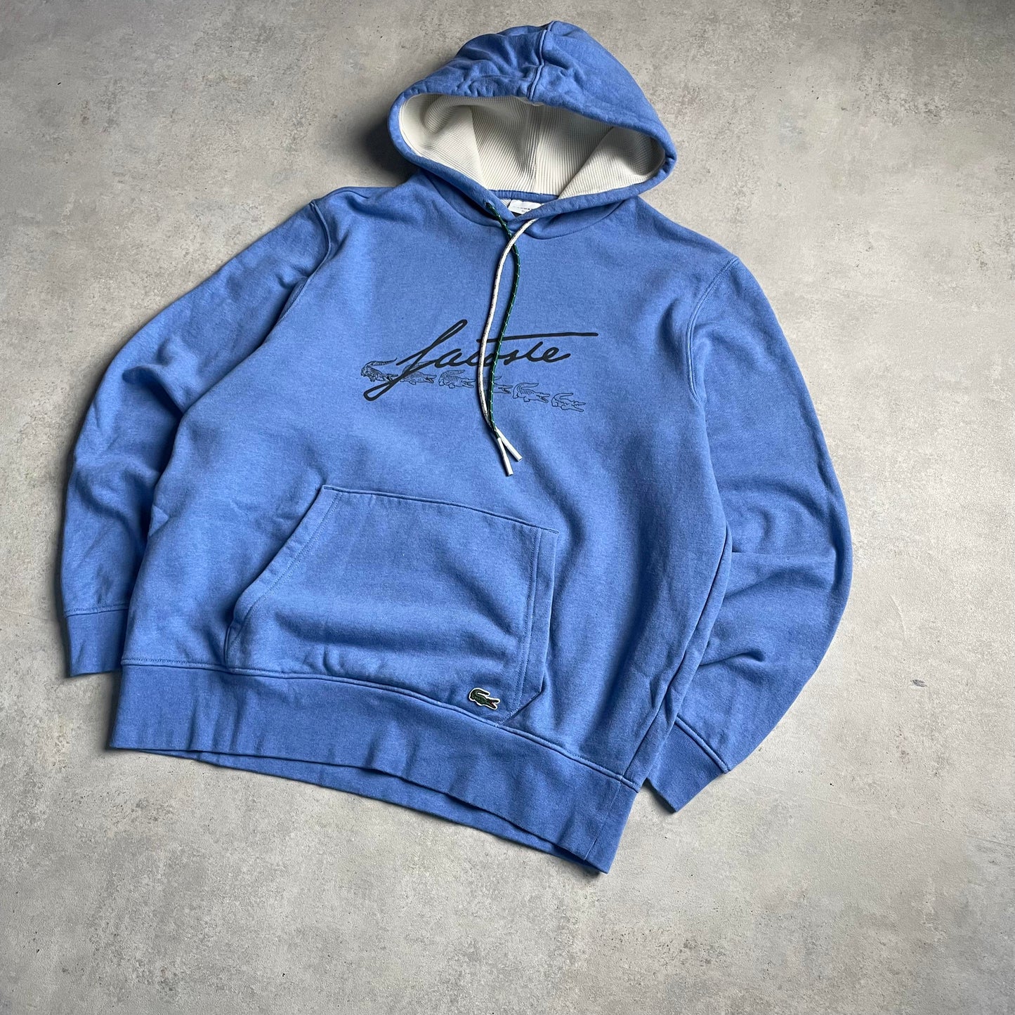 Lacoste multilogo hoodie