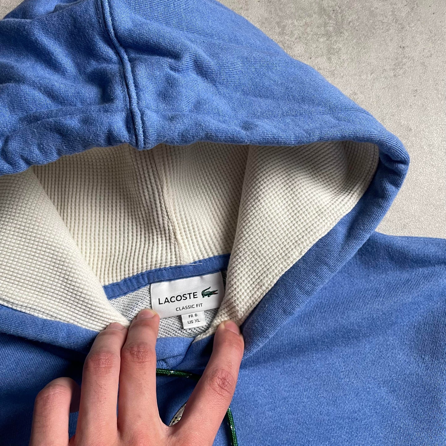 Lacoste multilogo hoodie