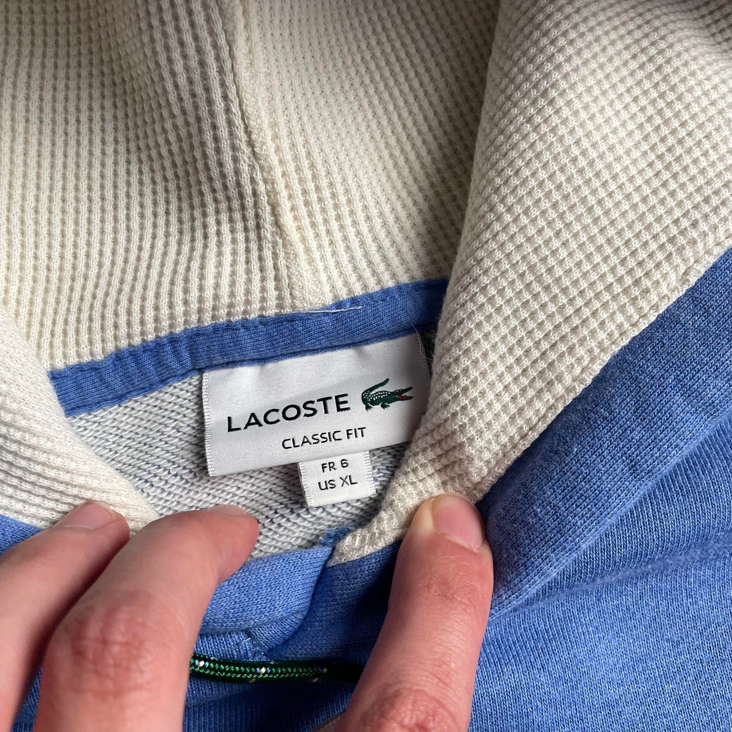 Lacoste multilogo hoodie