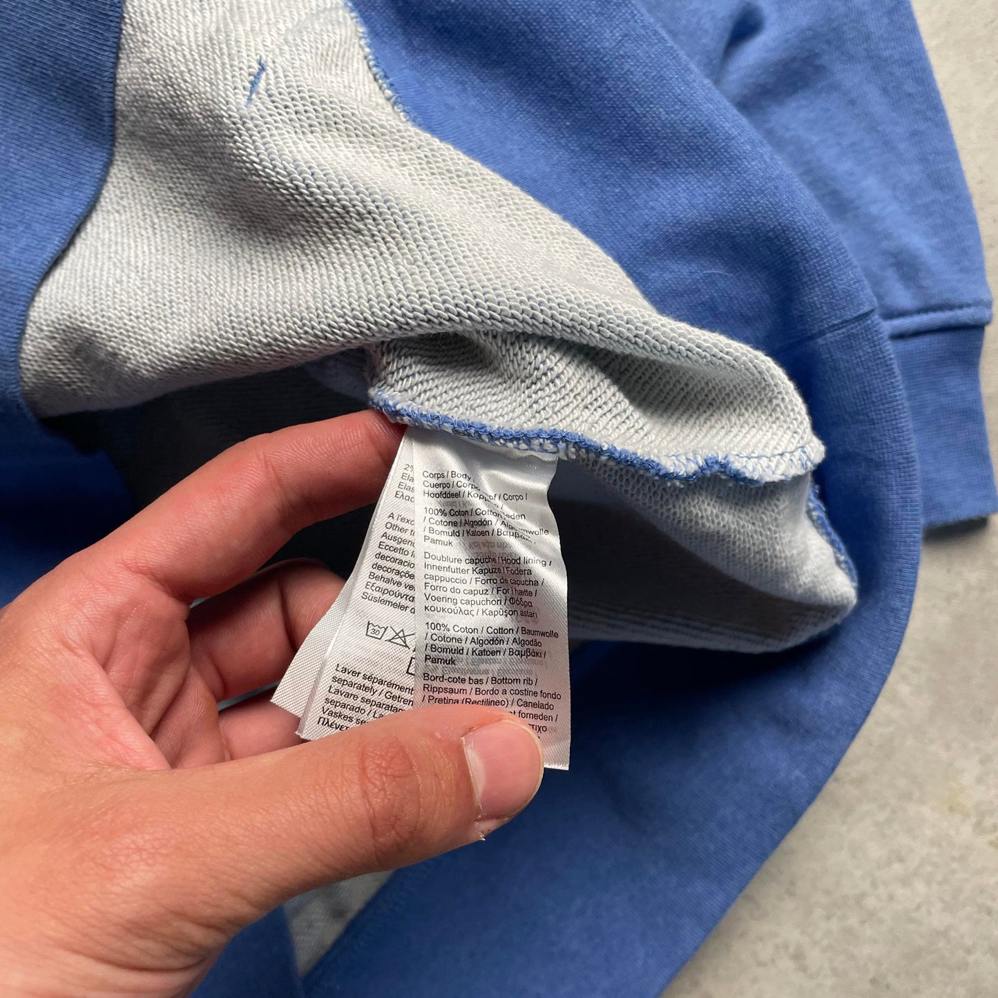 Lacoste multilogo hoodie