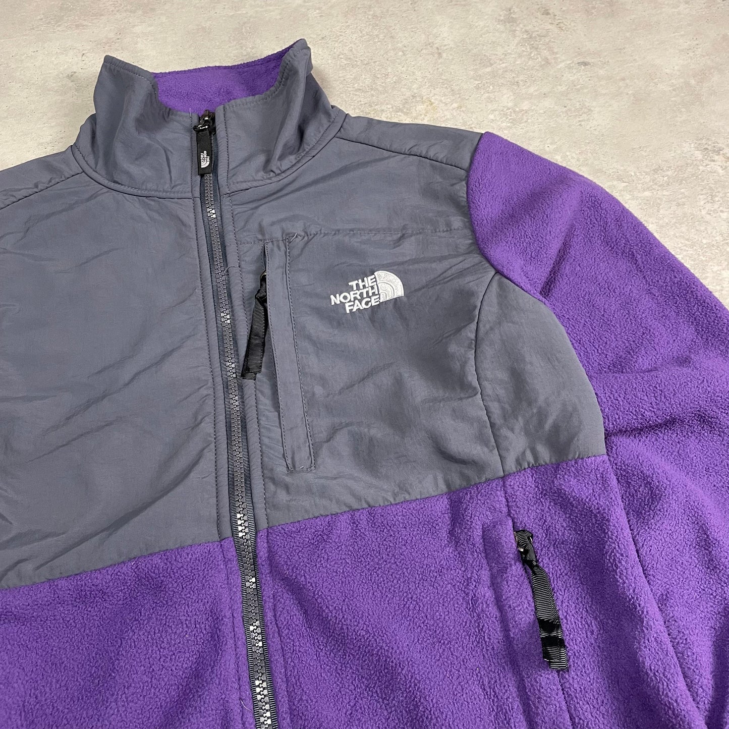 The North Face lila denali pulóver