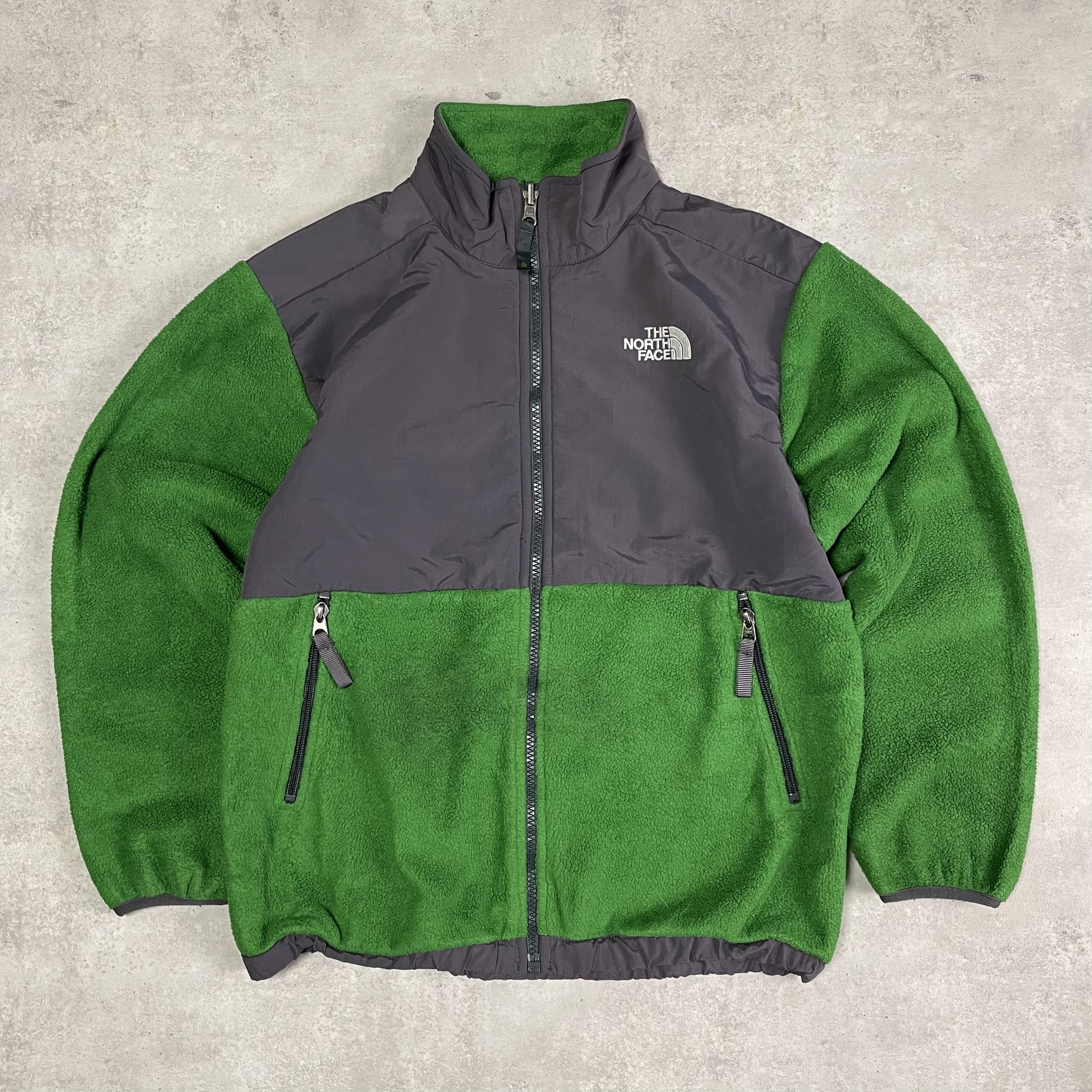 The North Face zöld denali pulóver