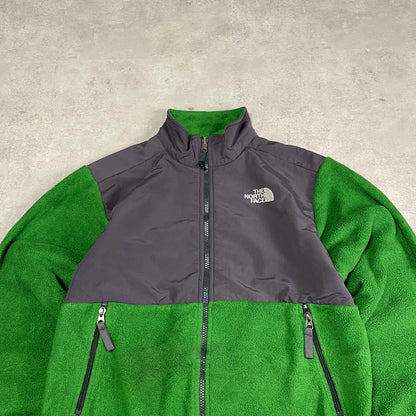 The North Face zöld denali pulóver