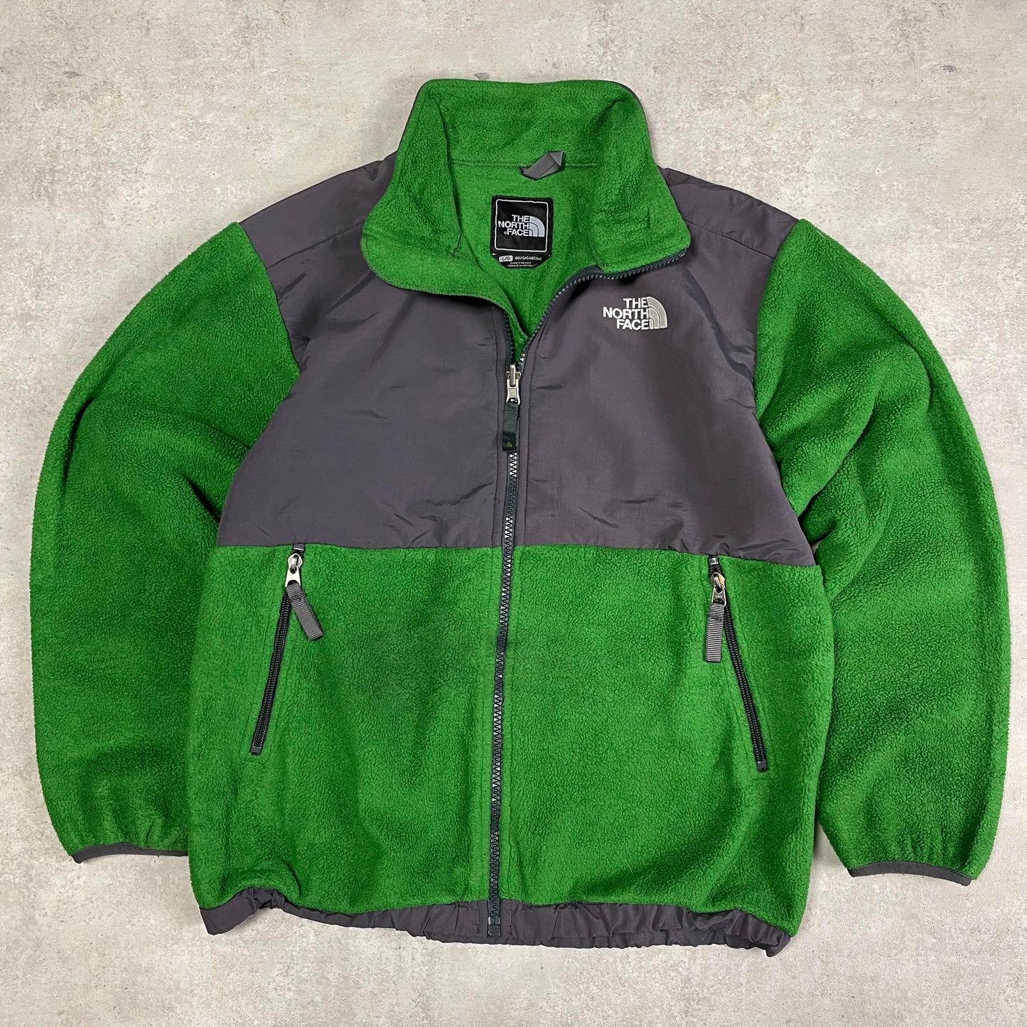 The North Face zöld denali pulóver