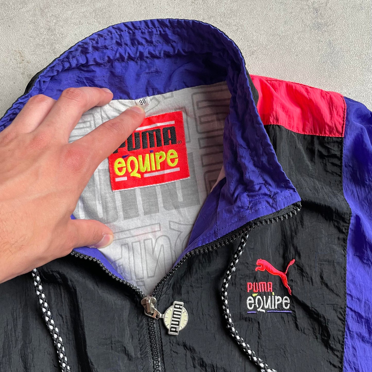 Vintage Puma Equipe széldzseki