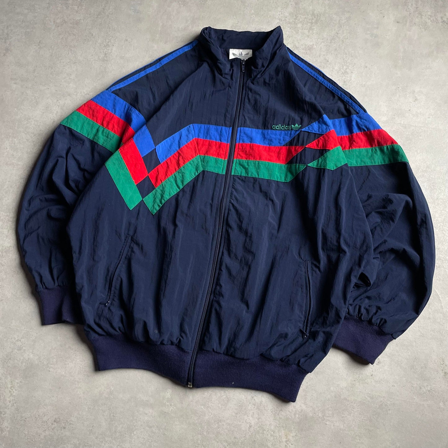 Vintage Adidas vastag széldzseki