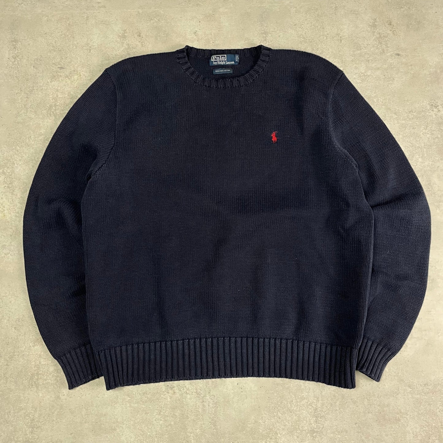 Ralph Lauren kötött környakú pulóver