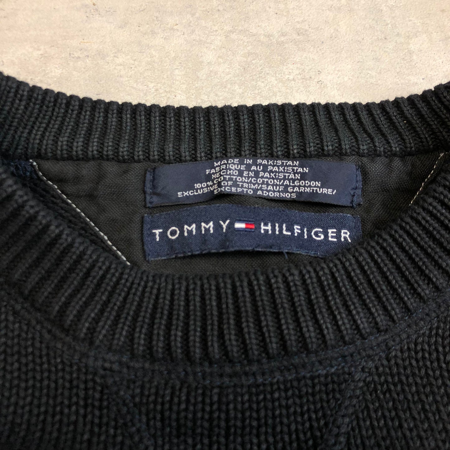 Tommy Hilfiger kötött pulóver