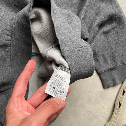 Nike club logo szürke hoodie