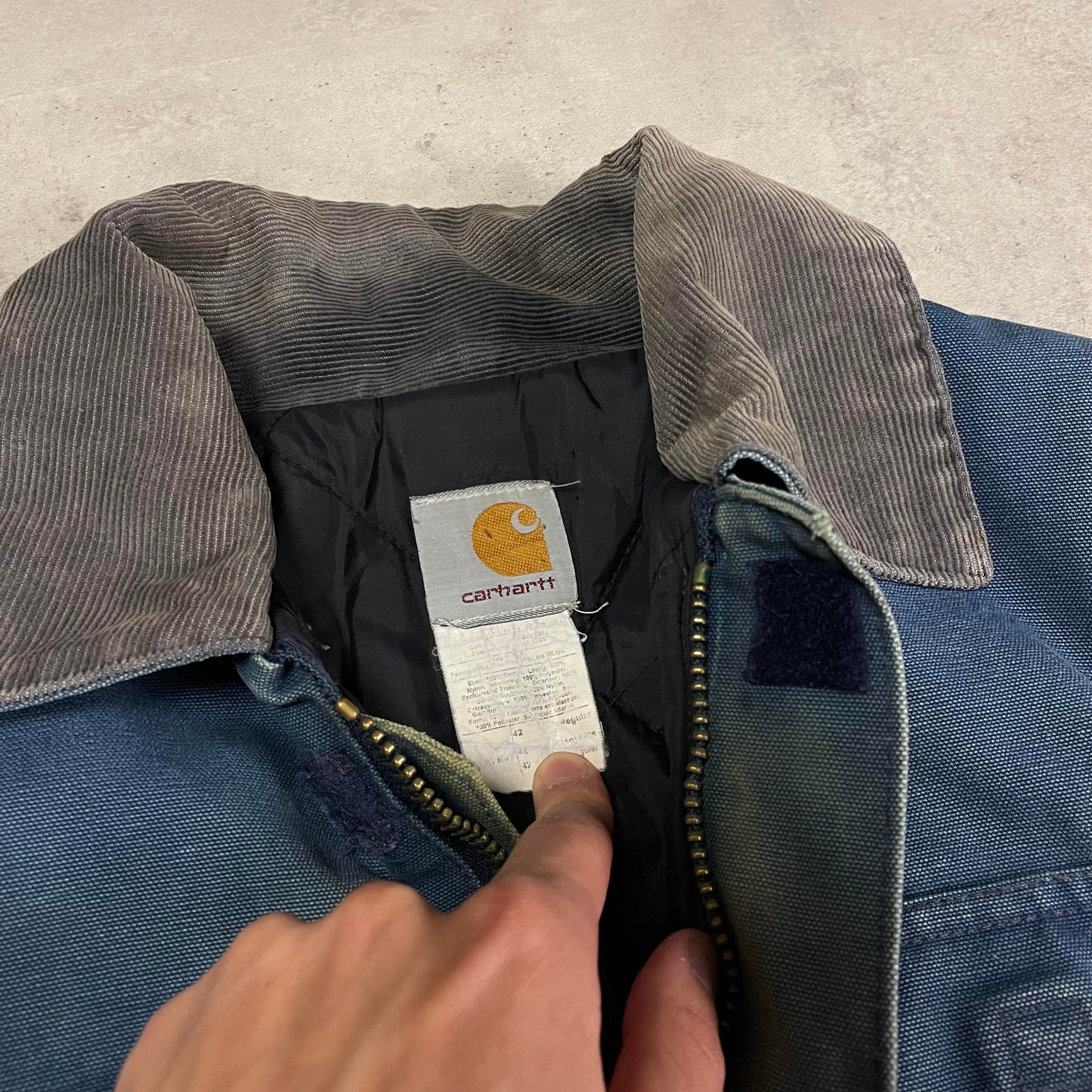 VIntage Carhartt VFW-Post Detroit jacket