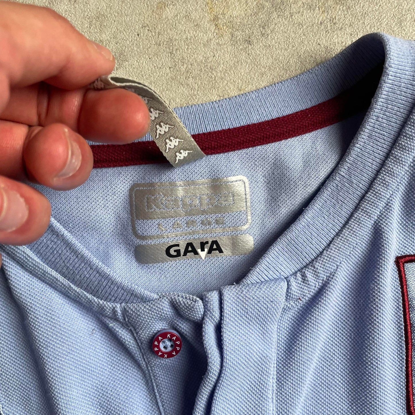 Kappa Aston VIlla FC taped póló