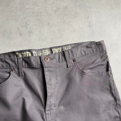 Dickies szürke farmeranyagú rövidnadrág