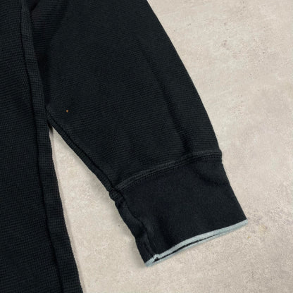 Ralph Lauren fekete v-nyakú pulóver