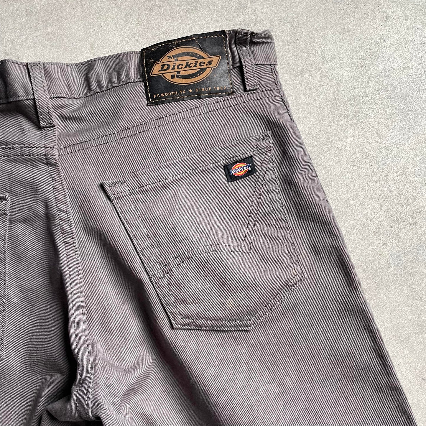 Dickies szürke farmeranyagú rövidnadrág