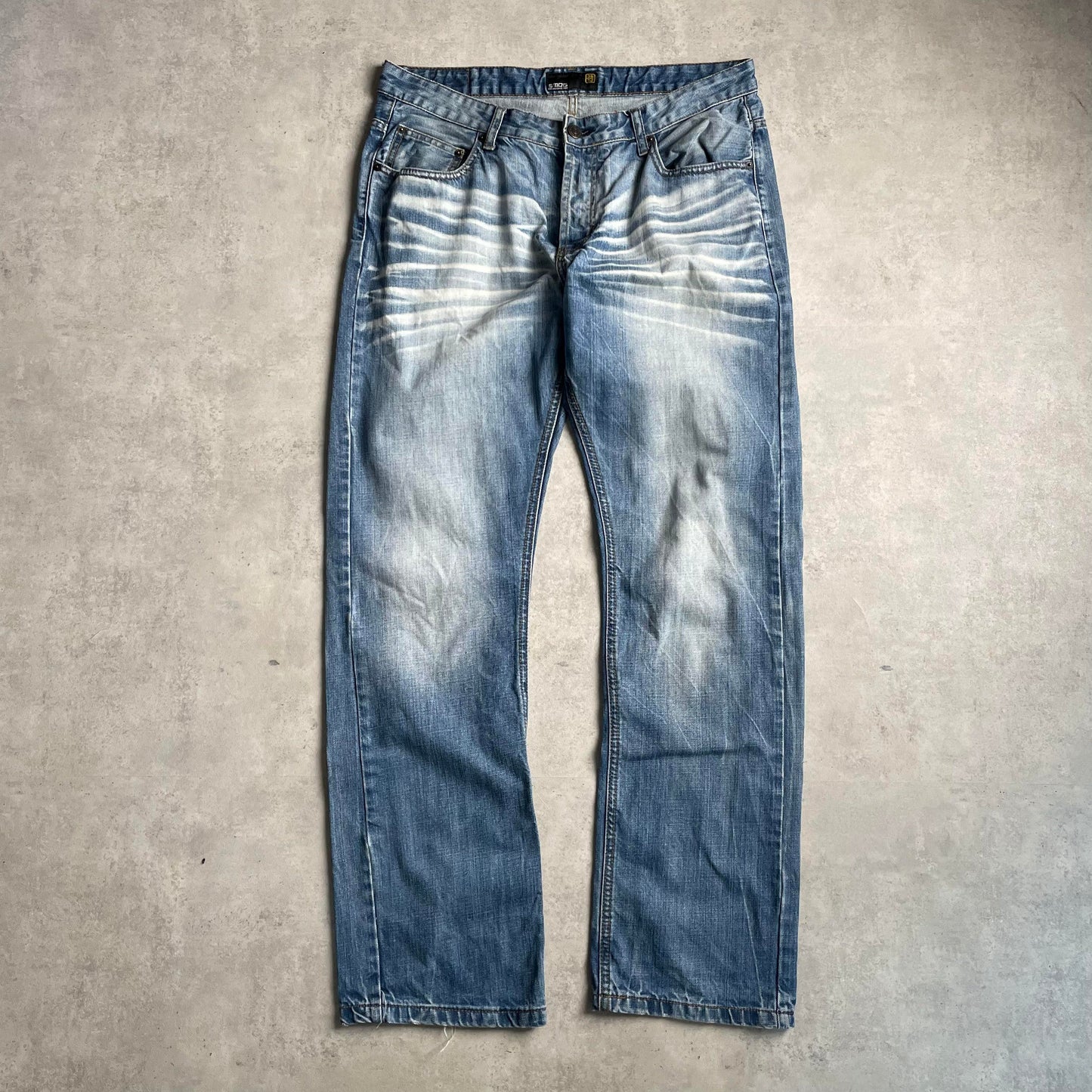 Smog y2k straight fit farmernadrág