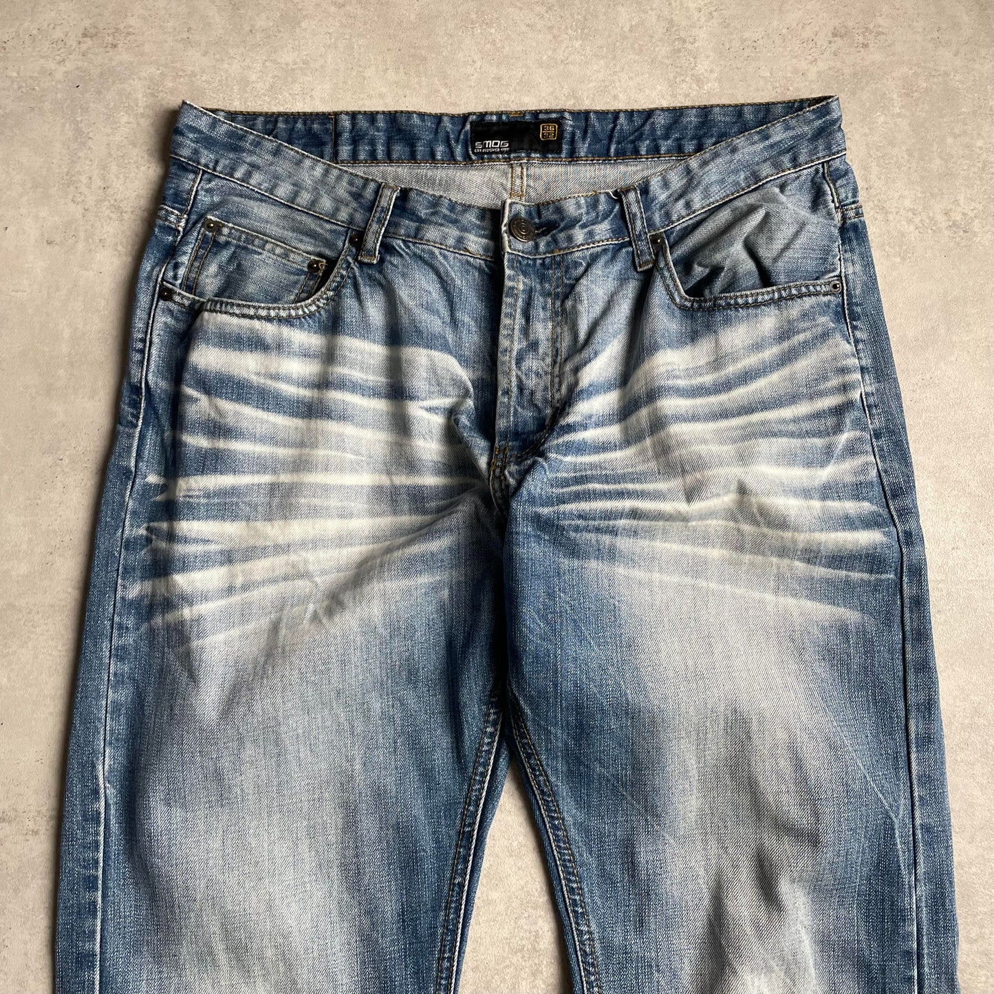 Smog y2k straight fit farmernadrág