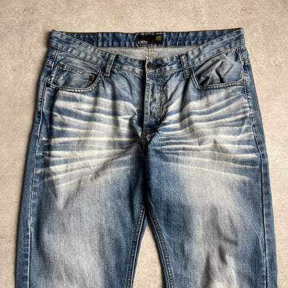 Smog y2k straight fit farmernadrág