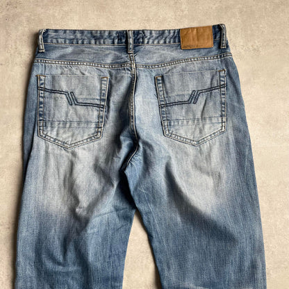 Smog y2k straight fit farmernadrág