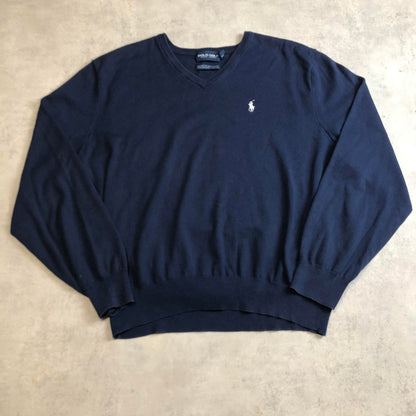 Ralph Lauren v-nyakú kötött pulóver